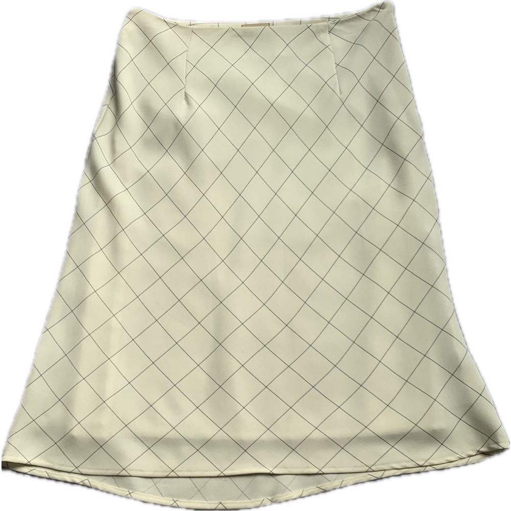 MICHELE lined white and black skirt, size 12